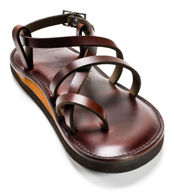 We make handmade leather sandals since 1971. Our sandals have a one piece adjustable strap, orthopedic inner sole takes your footprint. American made Leather.