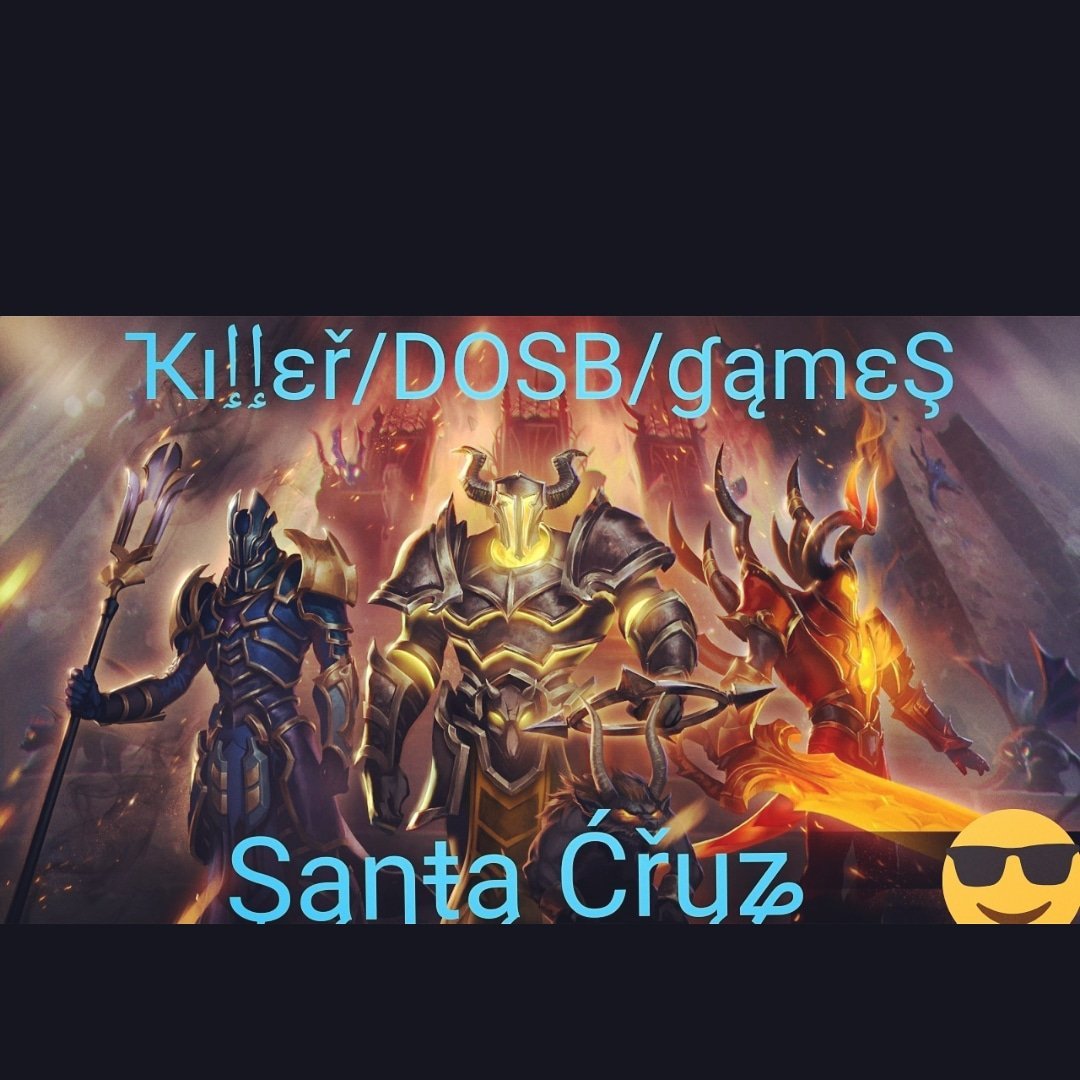 Hi soy killer/DOSB/Games este es mi canal de you tube subire artos videos de entretenimiento suscribanse a mi canal y dejen me un like si gusto lo desee