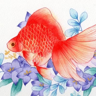 作家名＜誘牙ｰﾕｳｶﾞｰ＞
金魚と和を描き関西中心に活動。お仕事、展示、イベント出展募集中。ご依頼は下記にて。※無断転載、無断使用、転売、AI学習禁止※
roushiyuga0320☆https://t.co/nO041nfzSZ
次回→6/22.23クリエーターズマーケット