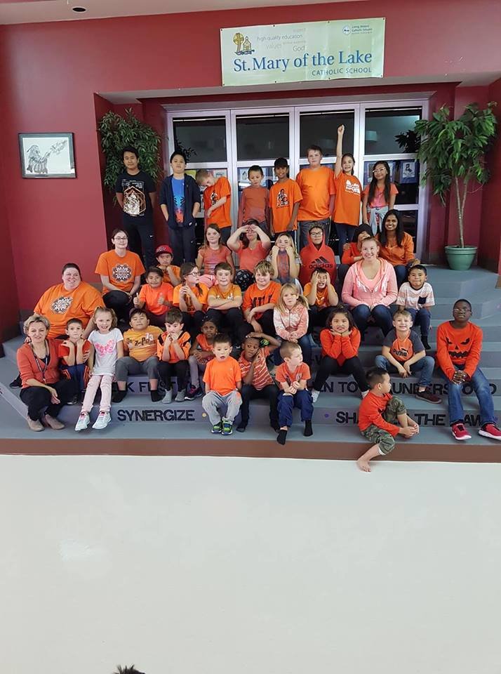StMaryoftheLak1's profile picture. St Mary of the Lake Catholic School is located in Slave Lake, Alberta. We are a PreK-6 School, part of the Living Waters family of Schools.