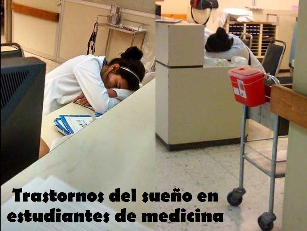 Queremos informar y dar a conocer la calidad del sueño en estudiantes de medicina