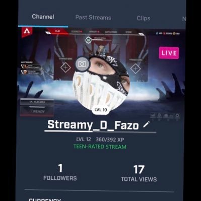 Apex Legends streamer on mixer   Hit Me Up for my GT and we can play sometime #Xbox1 Elgato Gaming studios