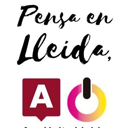 Compte de twitter oficial de la candidatura Ara Units Lleida a les eleccions municipals 26M2019 | Municipalisme al servei de les persones | PENSA EN LLEIDA