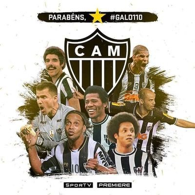 Atleticano fanático, galo até morrer.