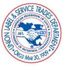 The Union Label and Service Trades Department, AFL-CIO, was founded in 1909 to promote the products and services produced in America by union members.