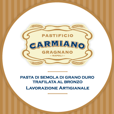 Pastificio Carmiano in Gragnano produce, attraverso un'attenta lavorazione artigianale, formati di pasta speciali, in semola di grano duro, trafilati al bronzo.