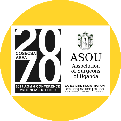 Official Page: The 20th Scientific Conference & AGM #1Week in Kampala 28th Nov - 6th Dec | Celebrating Decades of Surgery #20COSECSA70ASEA 2019 Belongs to You