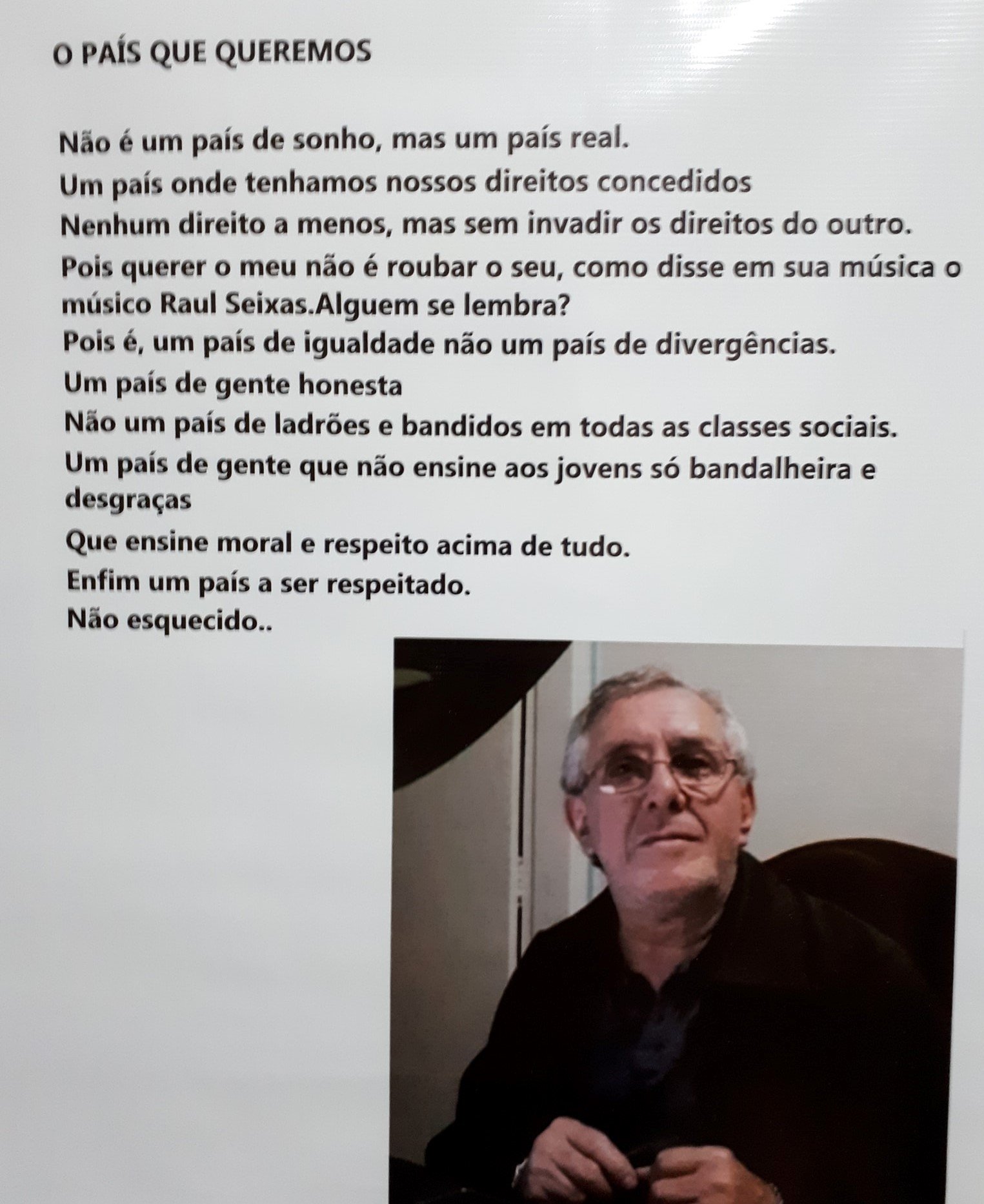 Mantenho as convicções, de: Moral, caráter, família e liberdade.

O Brasil acima de tudo!

E Deus acima de todos!

#OLegadoÉdeBolsonaro

Tweet fixado aqui!🇧🇷