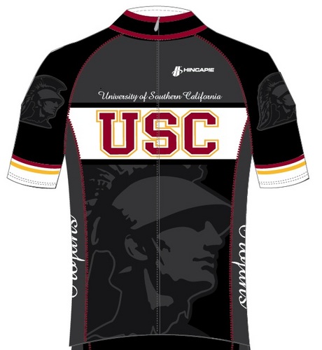 usc trojans cycling jersey