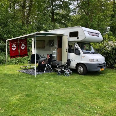 Travelers From Canada who have a camper in Europe. Wife is handicapped, we have a elec chair. and elec bike to get about. Enjoying retired in the slow lane.