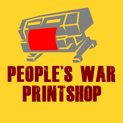 Selling revolutionary posters to propagandize and raise funds for the struggle. Email: midwestprinting@protonmail.com