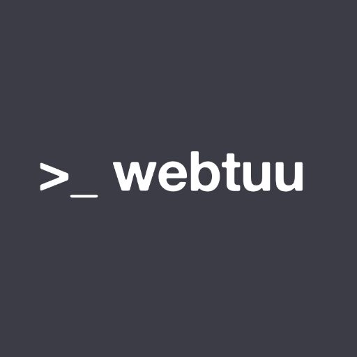 Webtuu's profile picture. Dev Blog - https://t.co/R1EjVnX5PI