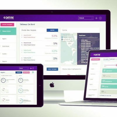 Suivez-nous sur DATAE-GDPRready ! #GDPR #RGPD #GDPRcompliancetools #DPO #privacy #donneespersonnelles #formation @GDPRready2018