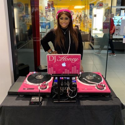 Female DJ/Host/Party Goddess - Check my IG @djhoney215 #DJlife