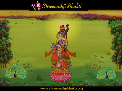 Shreenathji - Shrinathji, Shreeji Merged Form of Krishna Radha