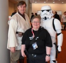 ibid68's profile picture. Librarian, PratchettPhile, sci-fi fan. Geek and proud of it. Also, a little short for a stormtrooper.