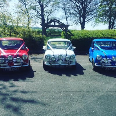 Italian Job Mini Hire for #weddings, #Corporate #Promotional #Events, #film shoots, #funerals. Turn heads on your wedding day! #classicminiweddings