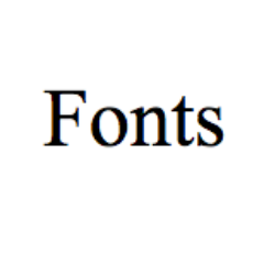 Hello! This is Fonts speaking. Well typing. In what seems to be Arial. It is not really my choice of font, but let's see what fonts there are out in the world.