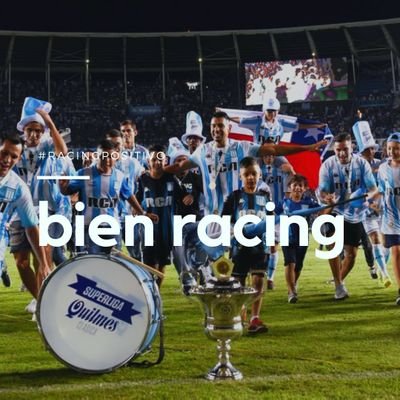 Twitteros partidarios de Racing Club de Avellaneda, el primer grande.