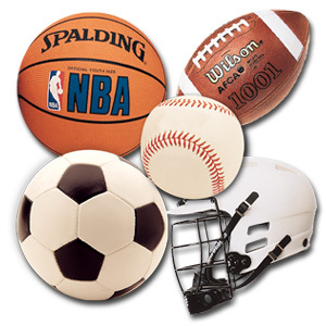 Sports information including NFL, MLB, NBA, College Football, College Basketball scores and news.