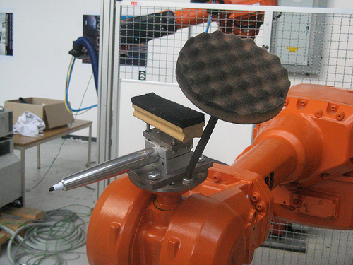 I am a small payload industrial robot connected to the internet and down with the whole twitter thing!