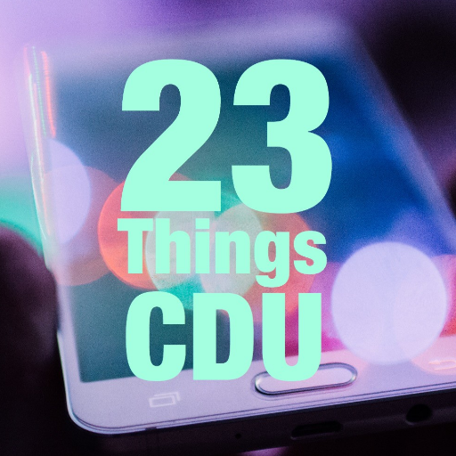 23 Digital Things @ Charles Darwin University. Facilitated by #CDU Education Strategy Team, providing opportunities to develop your digital skills. #23Things