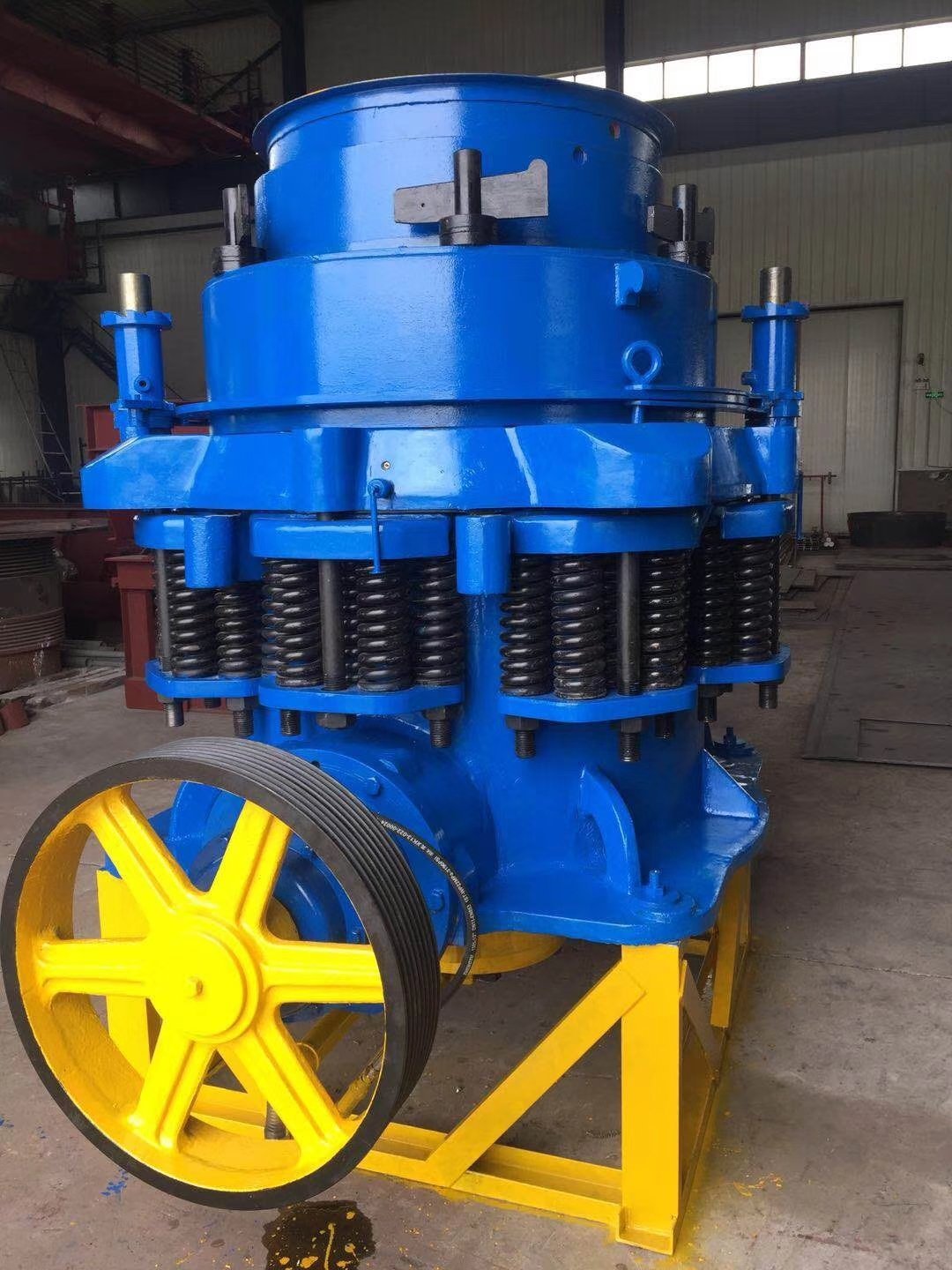 Our factory comes from China. We are manufacturer of mining equipment, including Jaw crusher, Symons crusher, HP series cone crusher, spare parts,etc.