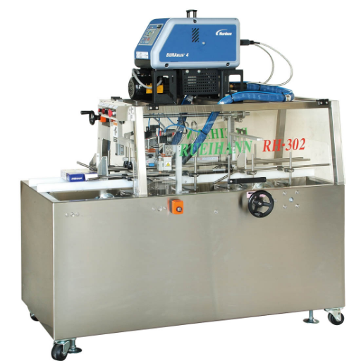 RUEI HANN MACHINERY CO., LTD.,
Specialized in Automatic end-load cartoner/Auto-carton folding machine/Top and round labeling machine/Round labeling machine....
