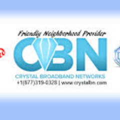 Crystal Broadband Networks (CBN), heaquartered in Clay City, KY is a cable and internet service provider in over twenty five rural towns in Unitedstates