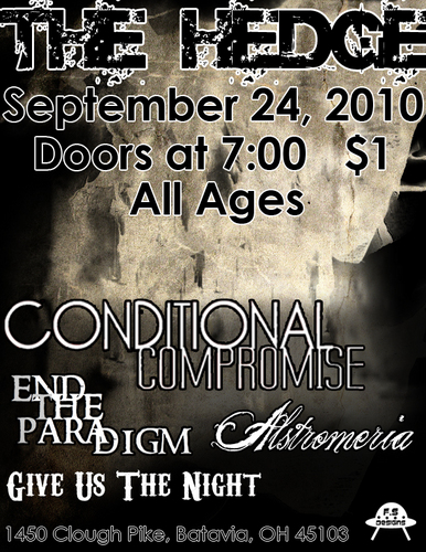 TheHedgeVenue's profile picture. We are a new concert venue on the east side of Cincinnati at Landmark Baptist Church!