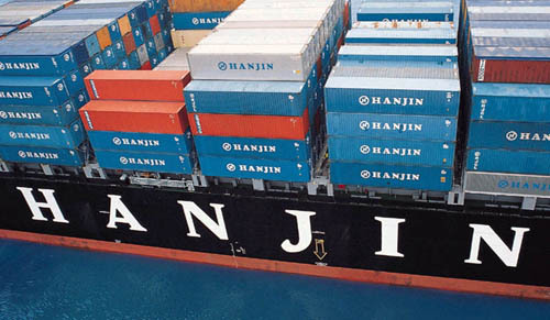 Hanjin Shipping Dubai office.worlds leading container carrier