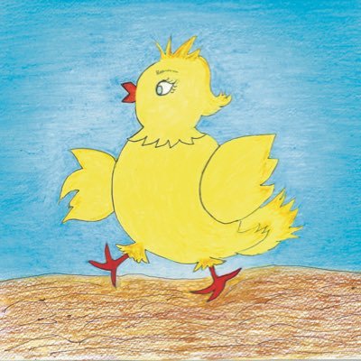 Lead character of the children's book “Cheerful the Angry Chicken”, written and illustrated by Joanna Rose
