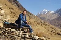 An enthusiast and mountain lover postdoc works on Himalayan microbial ecology and enzymes.