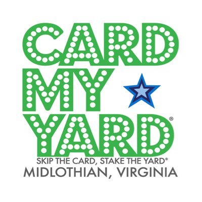 Cardmyyardmidlo's profile picture. Premium yard sign rental service in Midlothian, VA/Chesterfield county! Skip the card stake the yard! Order online 24/7! #Cardmyyardmidlo