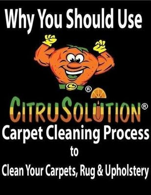 DawsonLumpkin's profile picture. CitruSolution is a people/pet friendly, low moisture & soap free carpet cleaning process that dries quickly leaving your carpets feeling fresh and renewed.