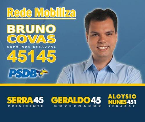 Rede de Mobilização dos Apoiadores Voluntários da Campanha Bruno Covas - Deputado Estadual 45145