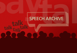 Only website devoted to the past, present and future of political speech and rhetoric in the UK.