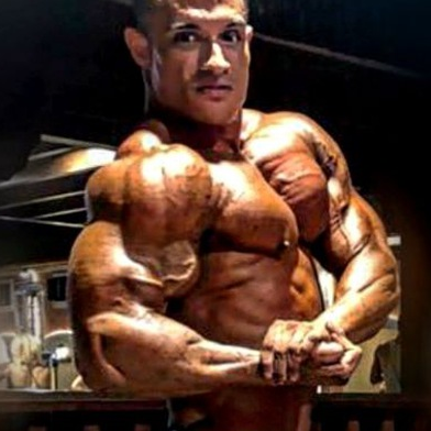 DryanPecs's profile picture. Dryan Pecs. Bodybuilder. Spain. 
#DryanForOlympia
Stats 💪
Height 180 cm
Weight 110 (compe.) 125 (off season)
Biceps 50 cm
Chest 150 cm
Waist 82 cm
Thighs 81 cm