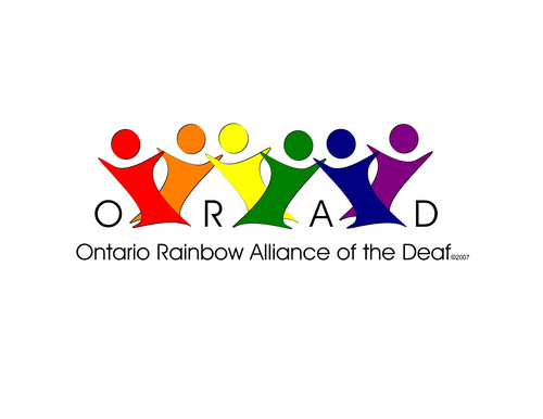 OntarioRAD's profile picture. Ontario Rainbow Alliance of the Deaf is not-for-profit organization serving LGBTTIQQ2S communities in the Province of Ontario.