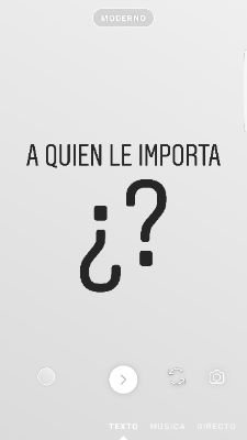 ¿a quién le importa ... ?