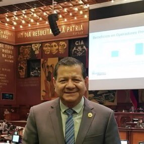 Asambleista por Santa Elena, Presidente de la Comisión de Educación 2019-2021, ex Rector universitario, Ing. Agronomo, Doctor en Agricultura Sustentable (PhD)