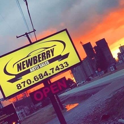 Add us on Instagram @newberryautosales Like us on Facebook @newberryautosales.com 338 N. Van Buren Weiner AR 72479