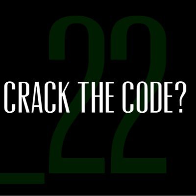 CrackTheCode122's profile picture. Can You #CrackTheCode