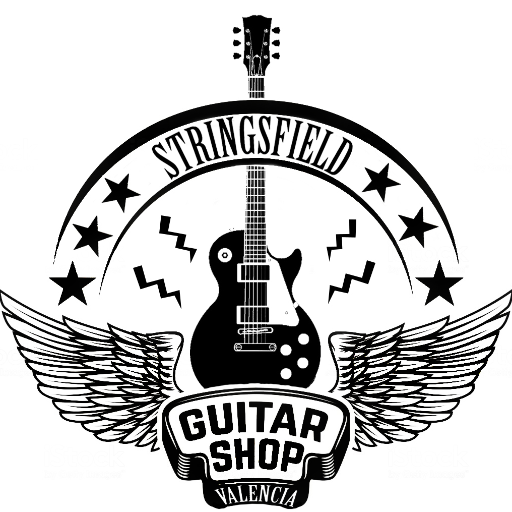 Tienda física y on-line de guitarras y accesorios para músicos. Especialistas en cuerdas de guitarra, luthería, reparación de amplis, pedales, etc.