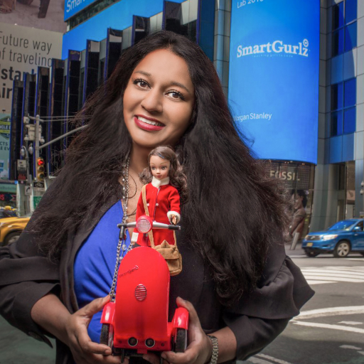 Sharmi Albrechtsen, founder of SmartGurlz, STEM robots and software for girls.  Featured on ABC's Shark Tank and closed a deal with Daymond John.