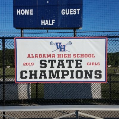 Alabama High School Women's Lacrosse State Champions -2009, 2010, 2011, 2012, 2018, 2019