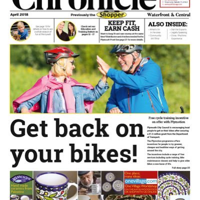 Plympton Shopper is growing up...Plymouth Chronicle Plympton and Plymstock will from April reach 21,400 homes 🏡 with local news,editorial and advertisements