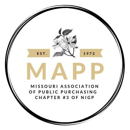 The Missouri Association of Public Purchasing (MAPP) a chapter of NIGP is a statewide nonprofit, association of public procurement professionals.