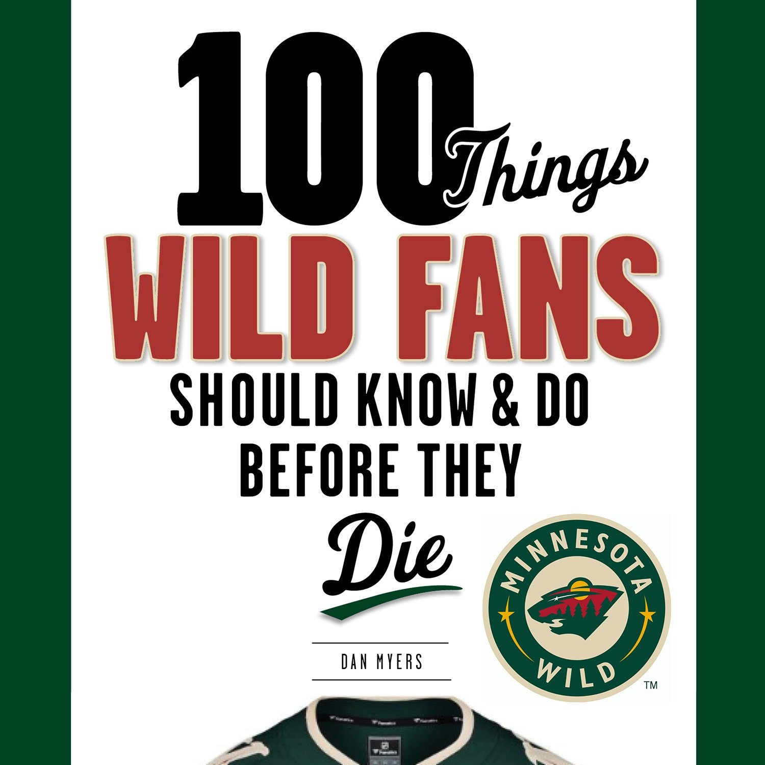 100ThingsWild's profile picture. 100 Things Wild Fans Should Know and Do Before They Die, by @DanMyers, AVAILABLE NOW! Order on Amazon: (https://t.co/Ou8fOaWkjb) or B&N: (https://t.co/UDpEPeHH0H)