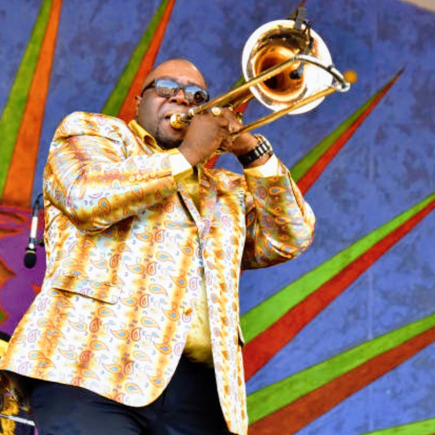 Trombone/Tuba Player/Vocalist with the Preservation Hall Jazz Band in New Orleans. Co-Founder of The Coolbone Brass Band (my family group of NOLA).